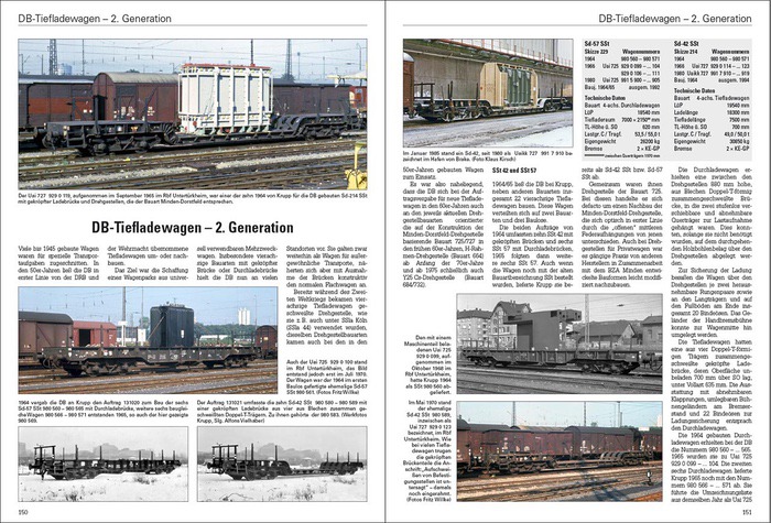 Güterwagen Band 10 - Tieflade- und Tragschnabelwagen